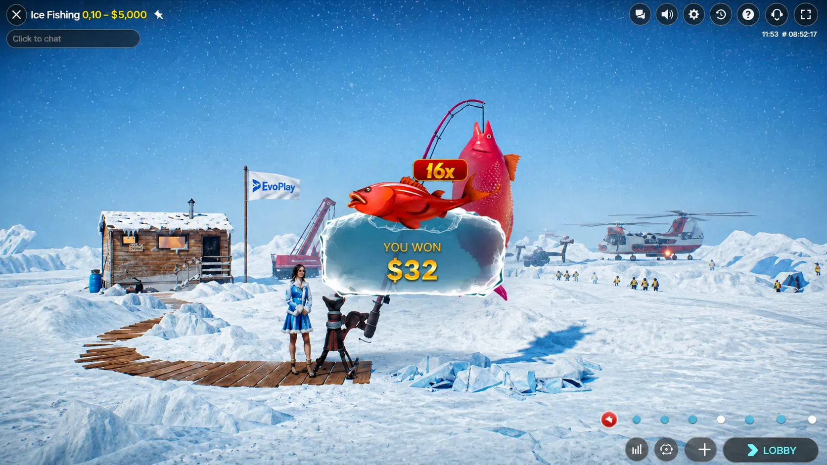 What is Ice Fishing real money game and how it works